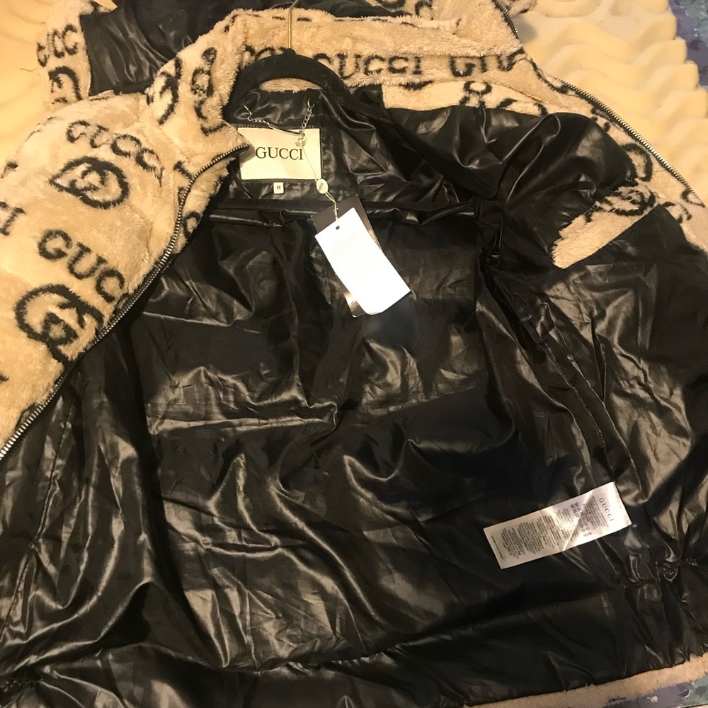 Gucci Black Satin Jacket